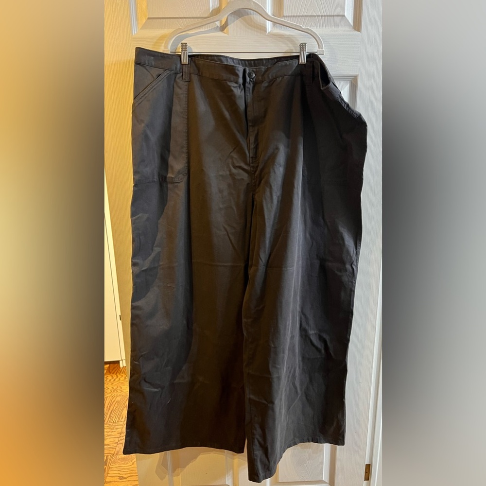 Black Wide-Leg Pants